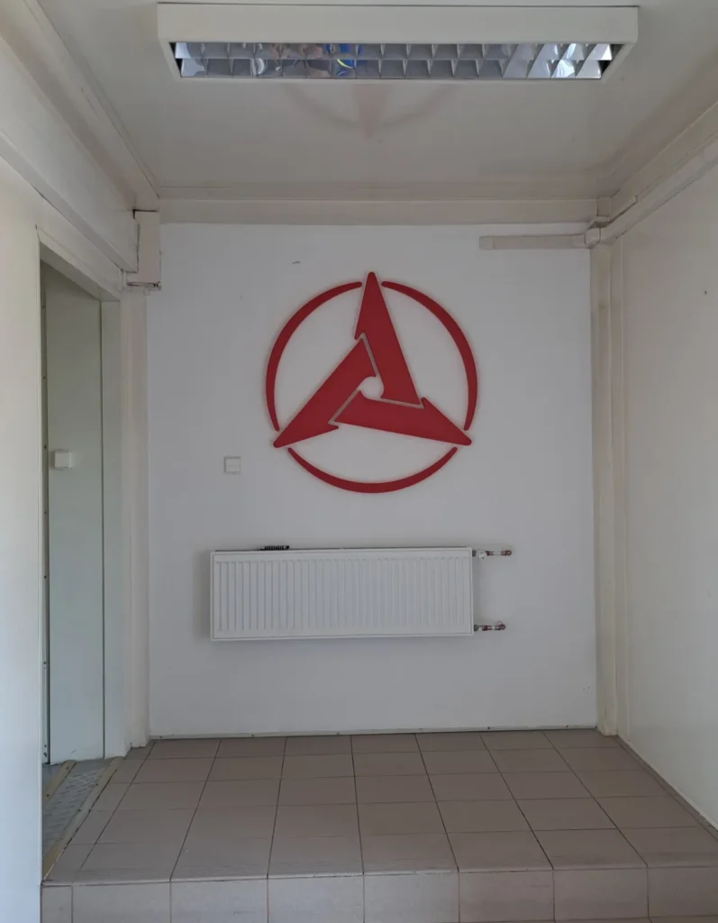 Malowane litery przestrzenne 3